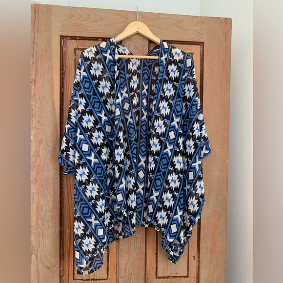 Boutique made kimono | western pattern - Picture 1 of 5